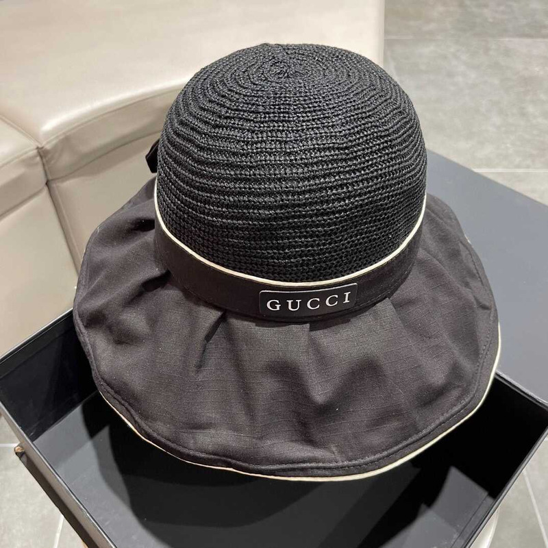 G*u*i sun hat black