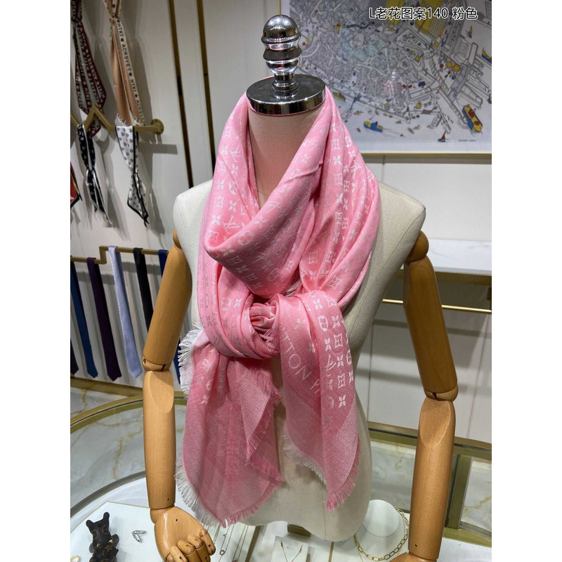 l**is V*t*n monogram classic shawl pink