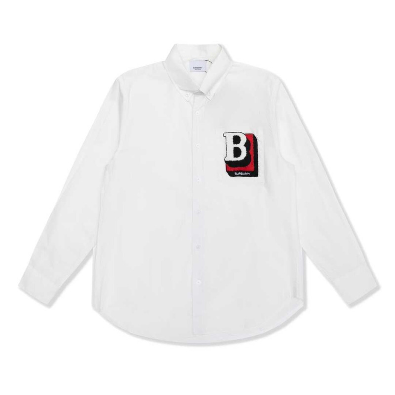 B**rry cotton shirt white