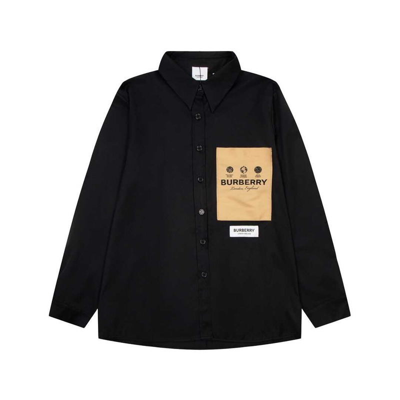 B**rry cotton shirt black