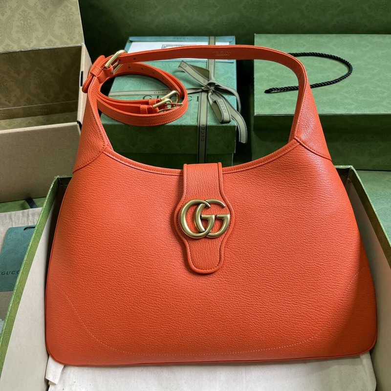 G*u*i aohrodite large shoulder bag orange