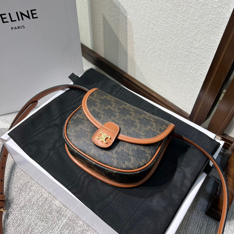 Ce**e mini oblique saddle bag