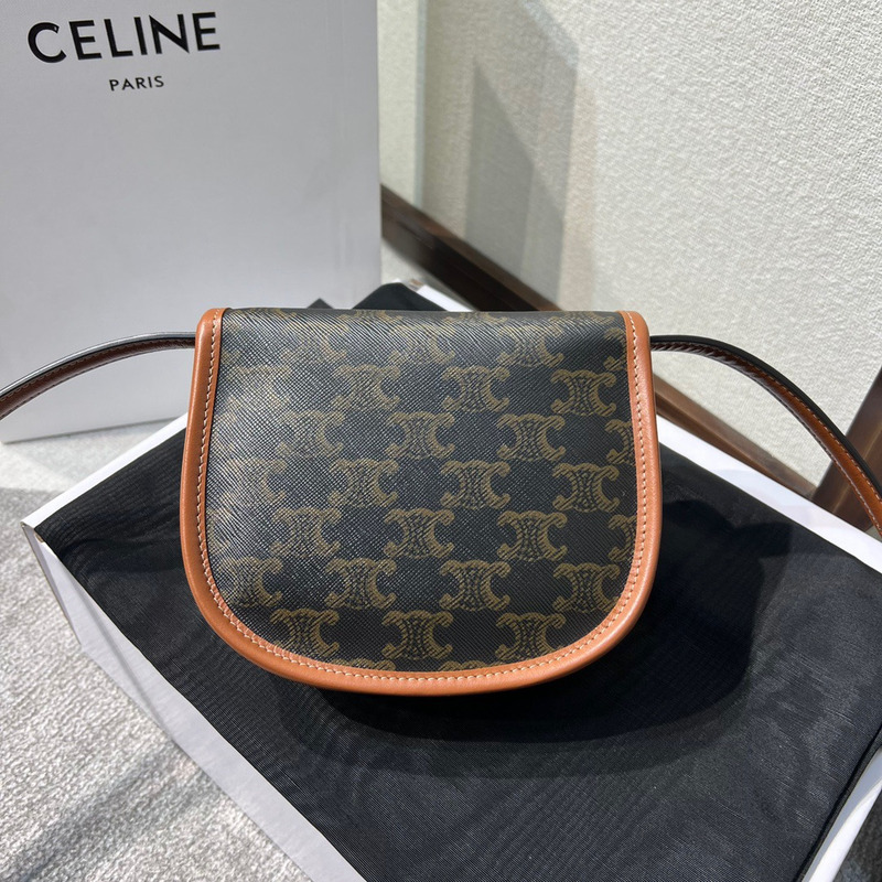 Ce**e mini oblique saddle bag