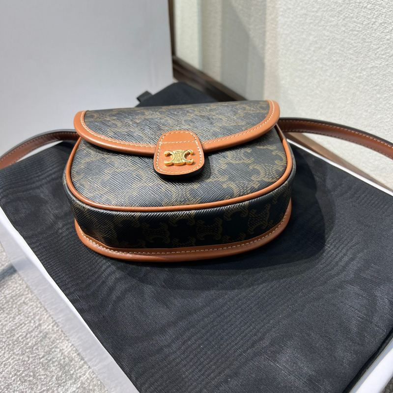 Ce**e mini oblique saddle bag