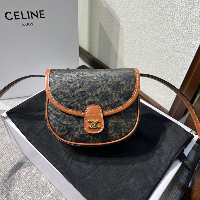 Ce**e mini oblique saddle bag