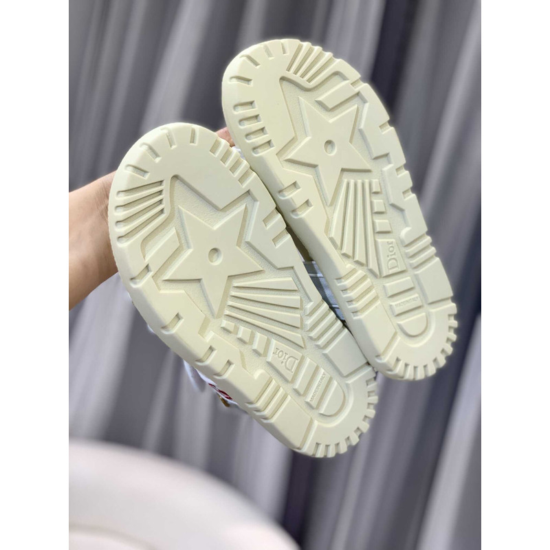 D*or D*oract printed sandals white