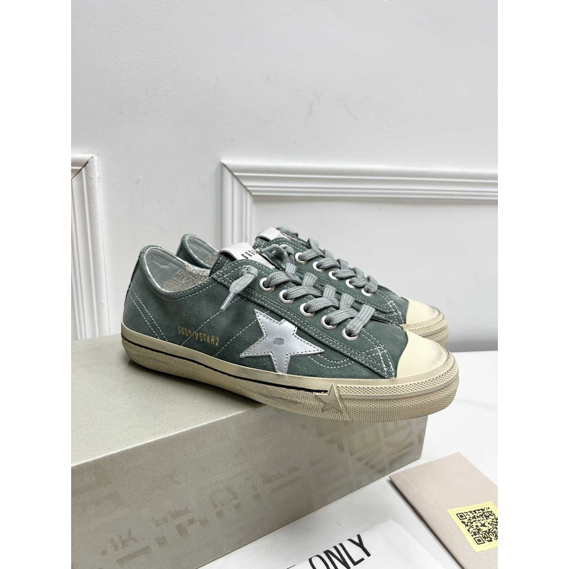 GGDB V-Star With Suede Upper And Silver Star Green