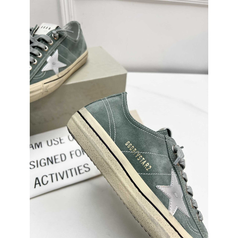 GGDB V-Star With Suede Upper And Silver Star Green