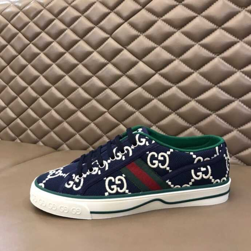 G*u*i men shoes tennis sneaker blue