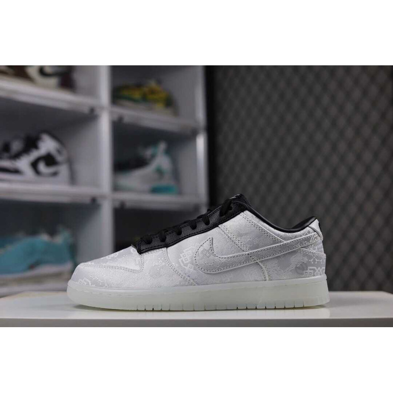 Nike Dunk Low CLOT Fragment White