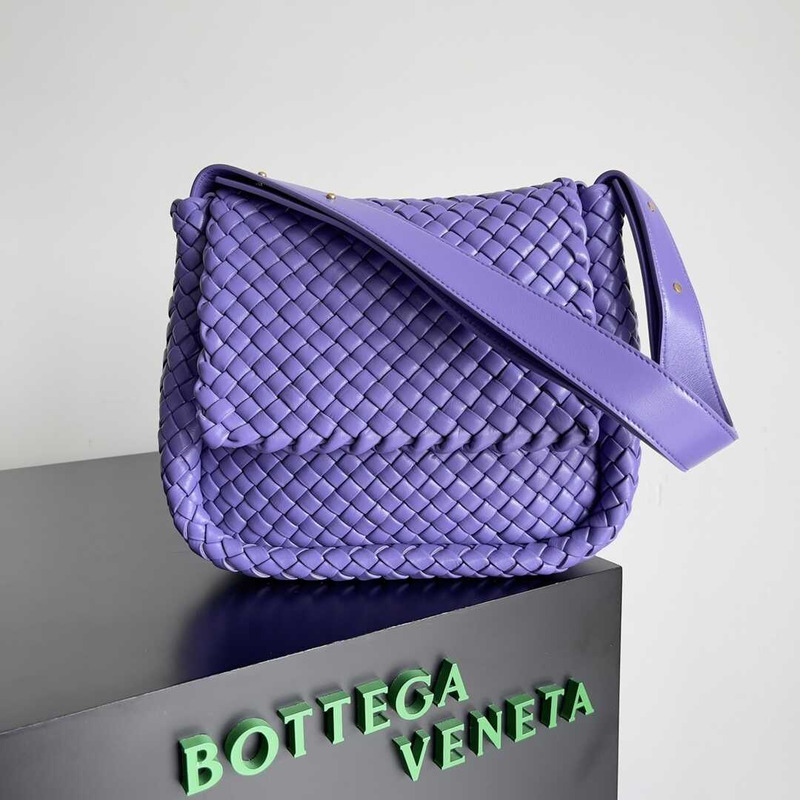 Bo*te*ga ve*ne*ta shoulder bag women purple