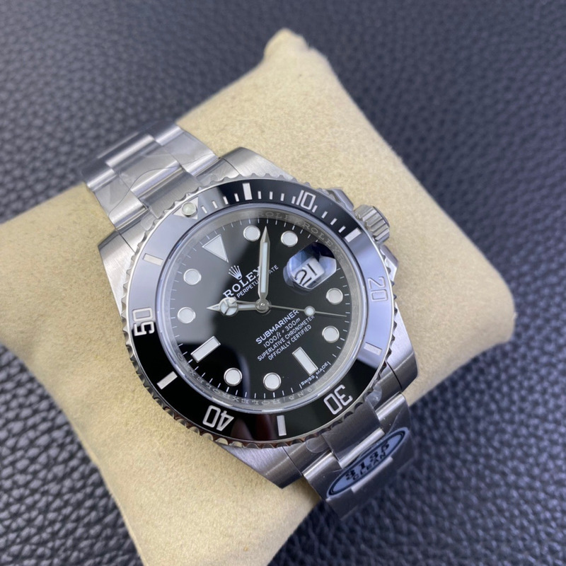 Rolex Submariner Date Watch Oyster Steel Black Dial