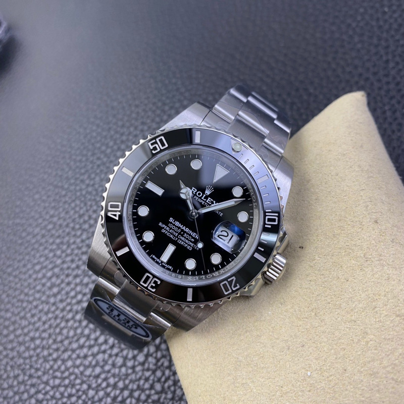 Rolex Submariner Date Watch Oyster Steel Black Dial