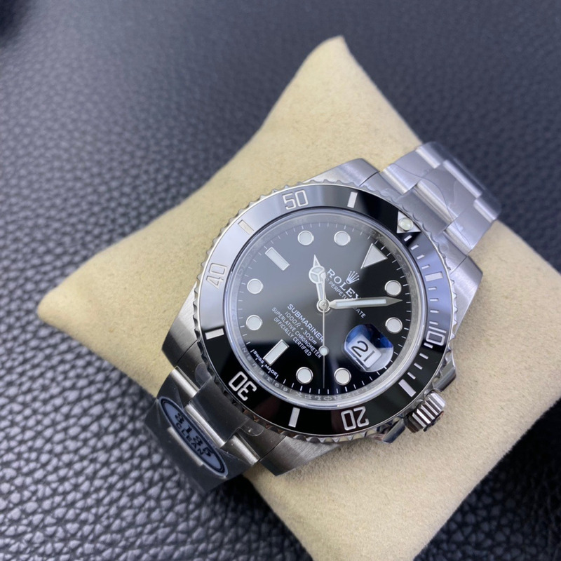 Rolex Submariner Date Watch Oyster Steel Black Dial