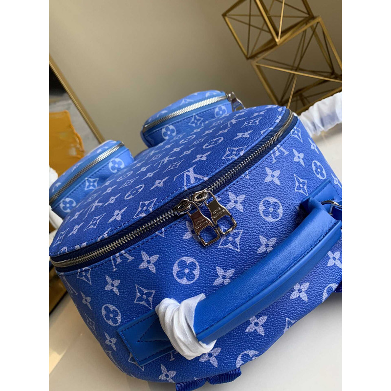 l**is V*t*n backpack multipocket clouds monogram blue