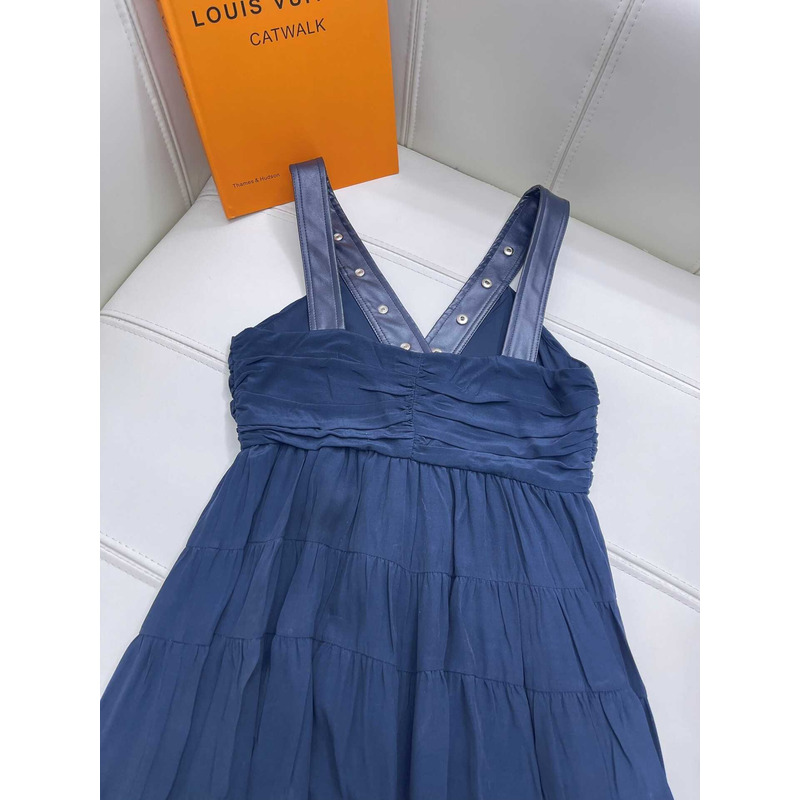 l**is V*t*n lv by the pool snap strap dress