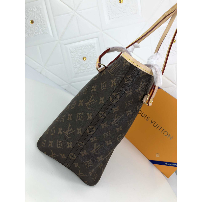 l**is V*t*n  neverfull monogram beige mm