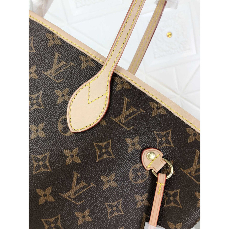 l**is V*t*n  neverfull monogram beige mm