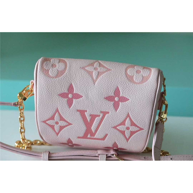 l**is V*t*n lv by the pool  mini bumbag natural gradient pink