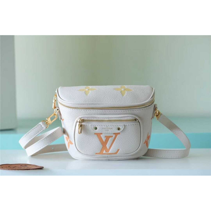 l**is V*t*n lv by the pool  mini bumbag natural gradient yellow