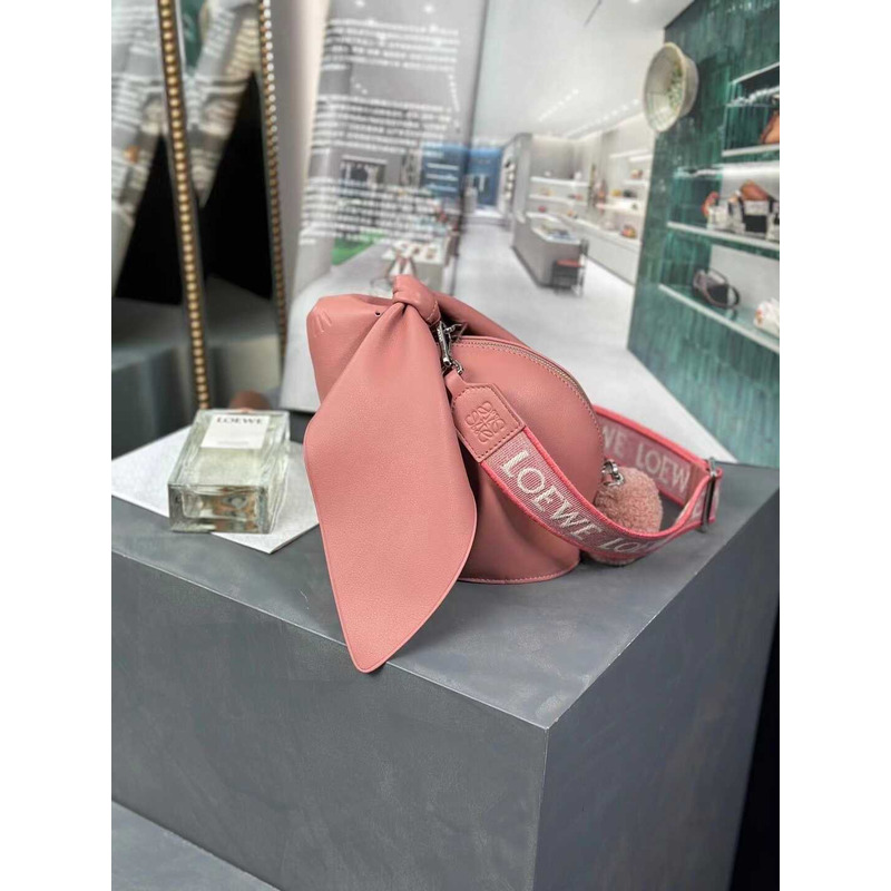 Loewe Bow Handbag Pink