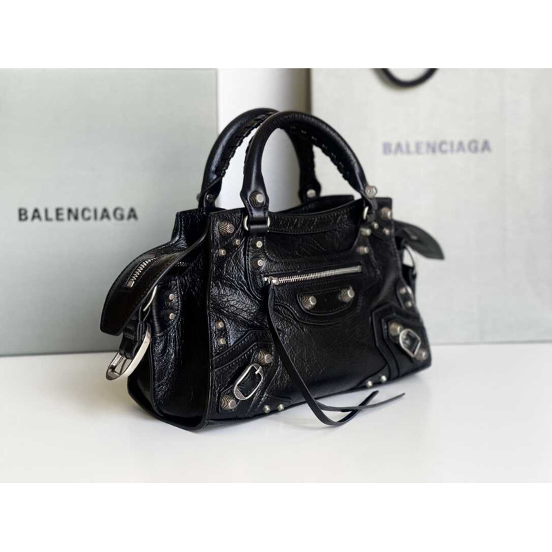 Ba*len*cia*ga Ba*len*cia*ga neo cagole small tote black