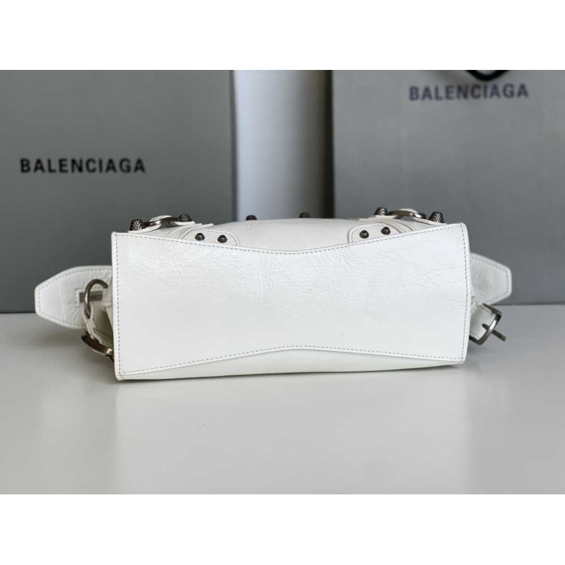 Ba*len*cia*ga Ba*len*cia*ga neo cagole small tote white