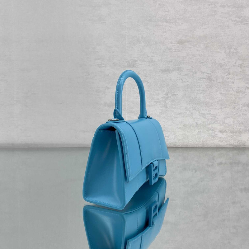 Ba*len*cia*ga x hourglass xs blue bag