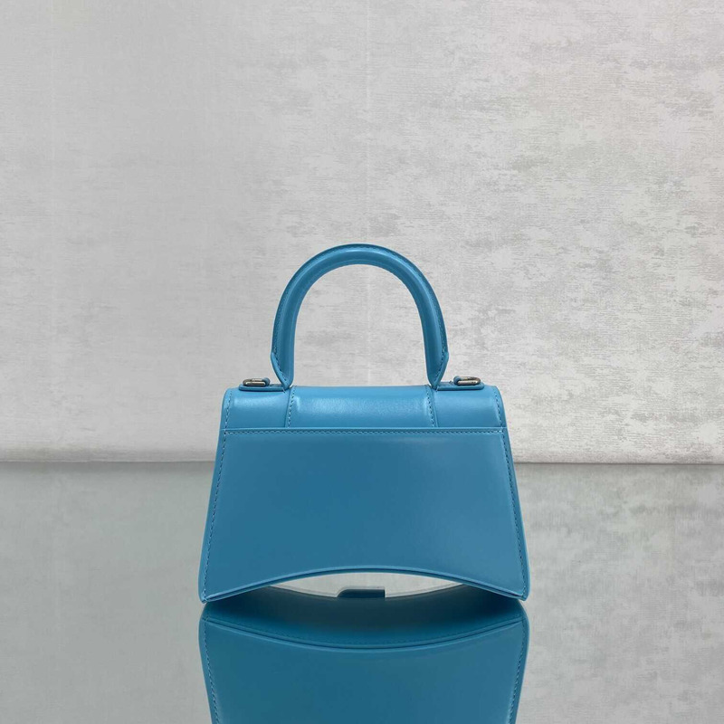 Ba*len*cia*ga x hourglass xs blue bag