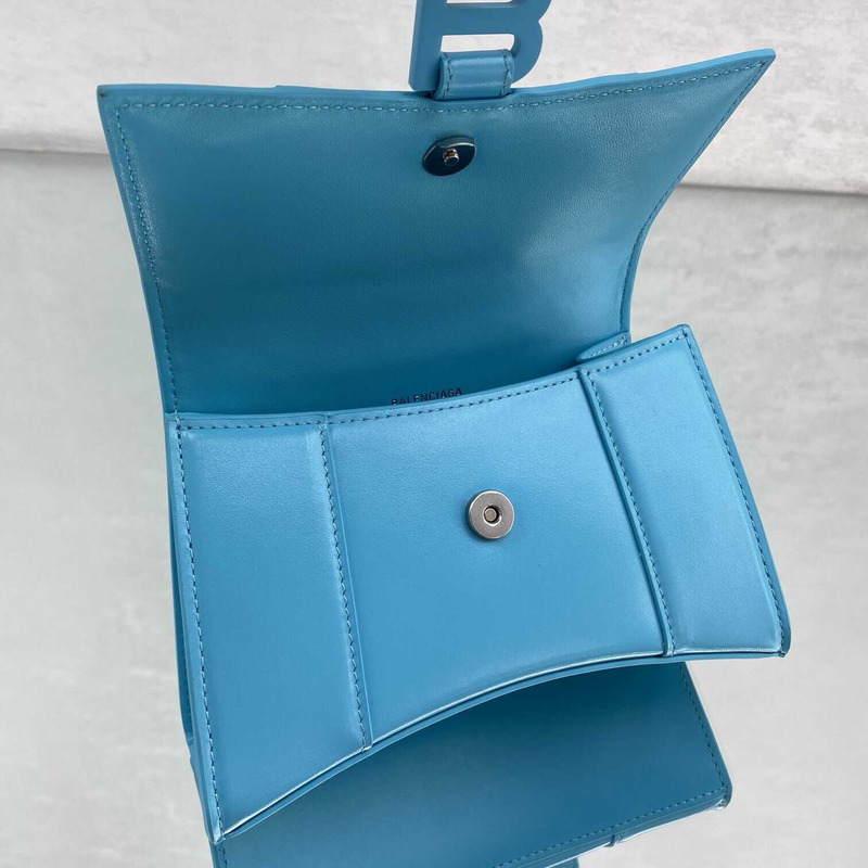 Ba*len*cia*ga x hourglass xs blue bag