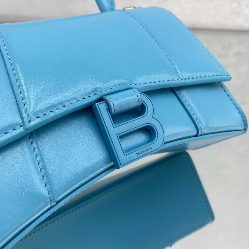 Ba*len*cia*ga x hourglass xs blue bag