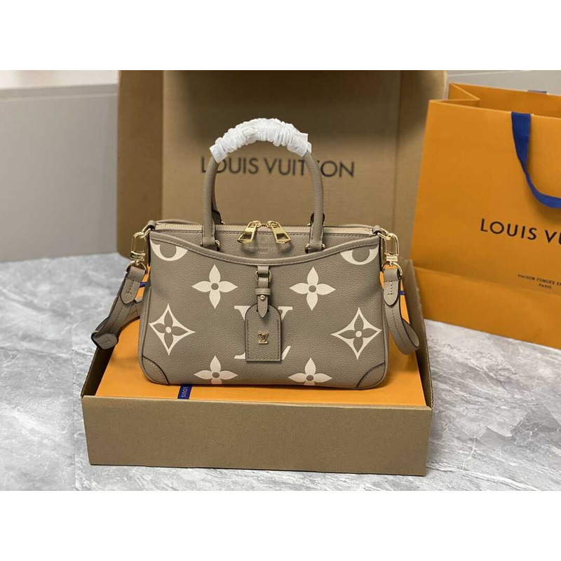 l**is V*t*n trianon pm tote cream beige