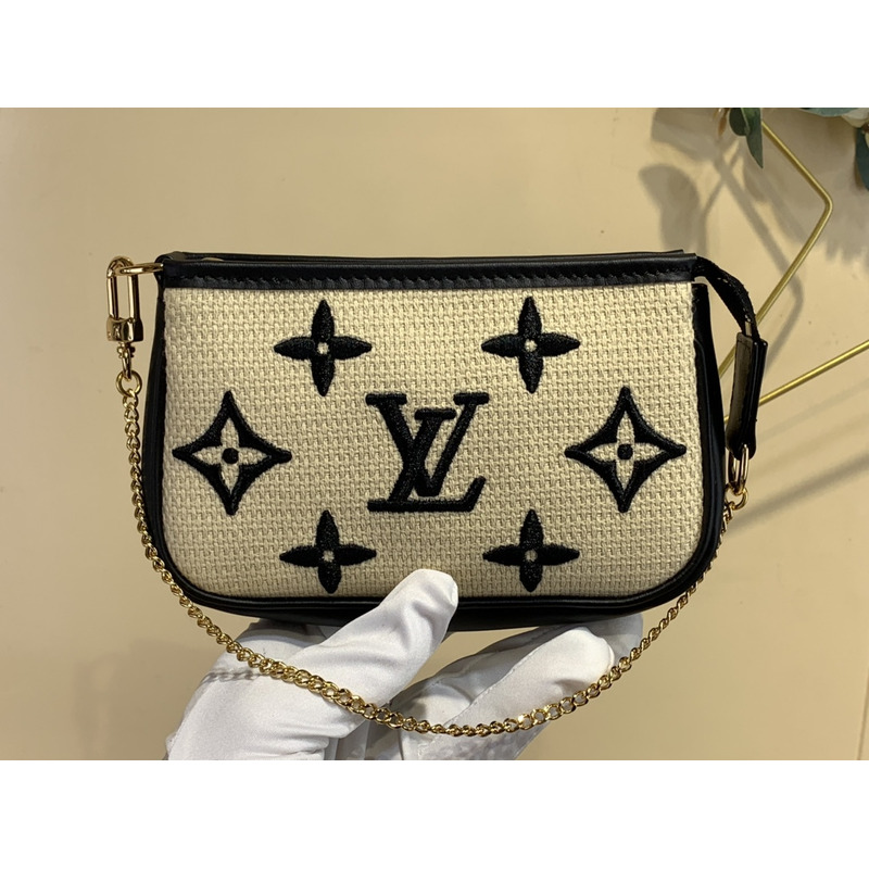 l**is V*t*n mini pochette accessoires black