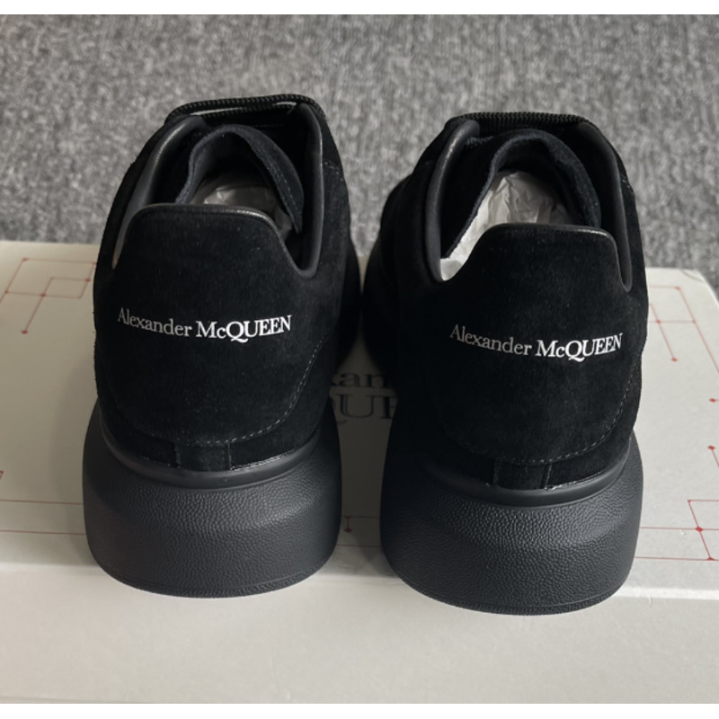 Alexander McQueen Air Platform Black Suede Sneakers