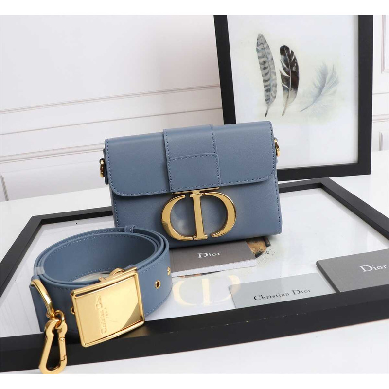 D*or 30 montaigne super mini bag blue