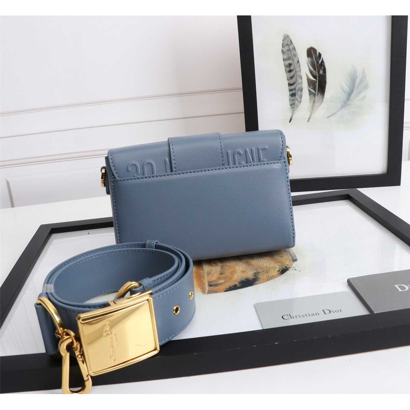 D*or 30 montaigne super mini bag blue