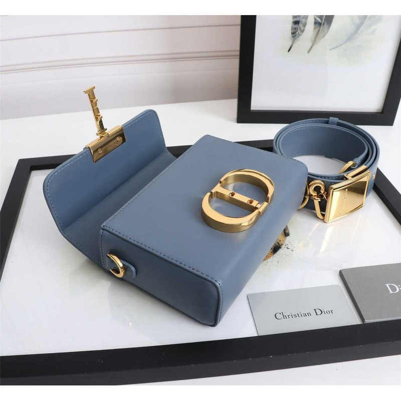 D*or 30 montaigne super mini bag blue