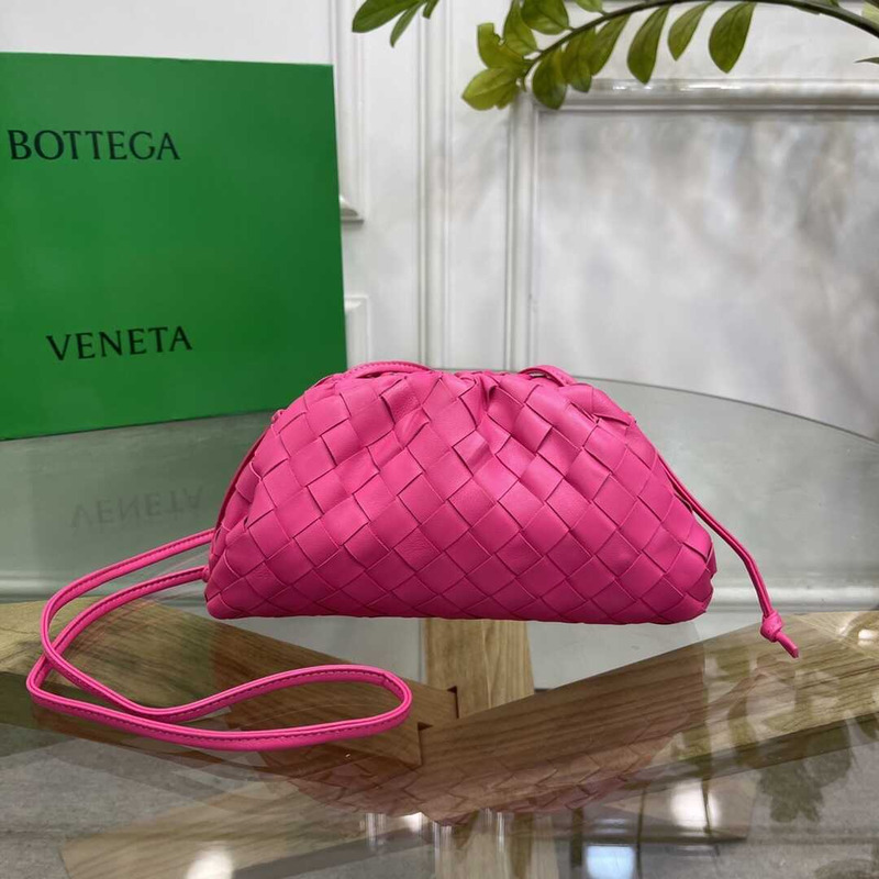 Bo*te*ga ve*ne*ta pouch clutch mini pink