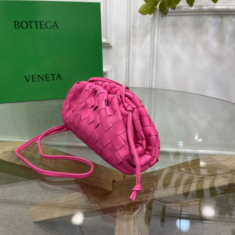 Bo*te*ga ve*ne*ta pouch clutch mini pink