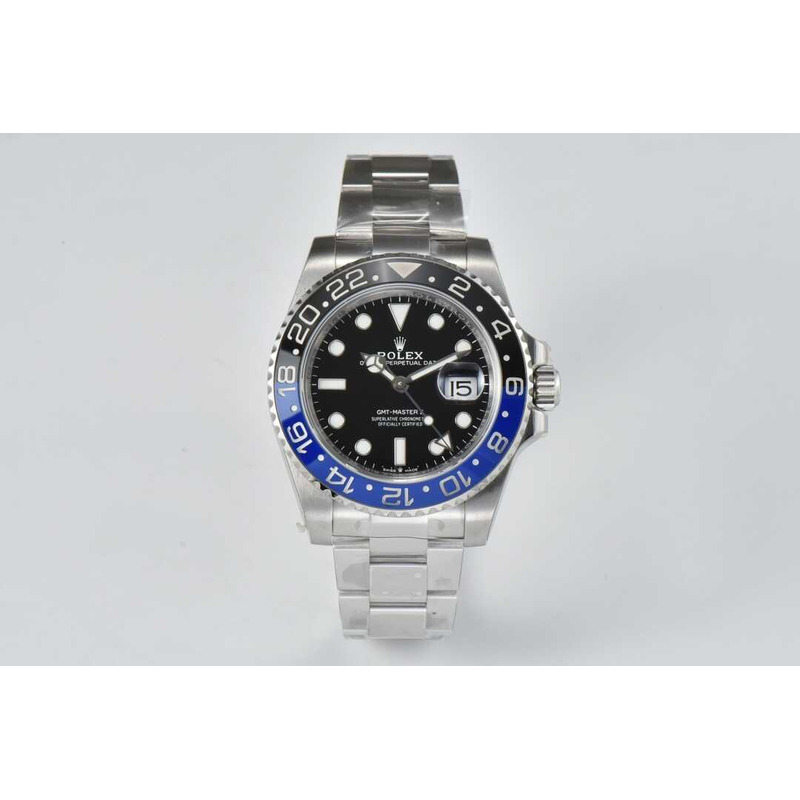 Rolex GMT-MASTER Black Blue Ceramic Oyster Steel Watches