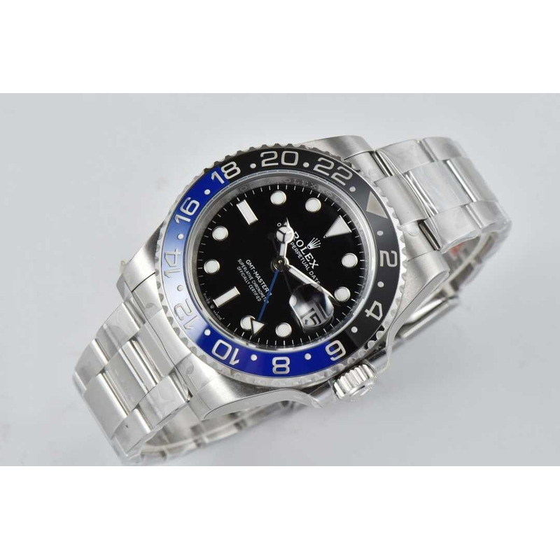 Rolex GMT-MASTER Black Blue Ceramic Oyster Steel Watches