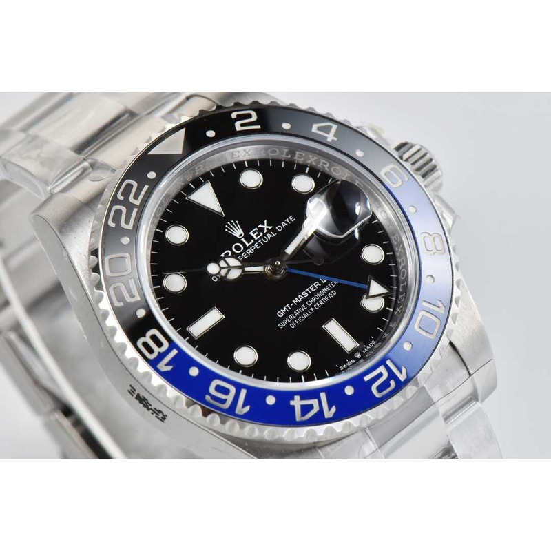 Rolex GMT-MASTER Black Blue Ceramic Oyster Steel Watches