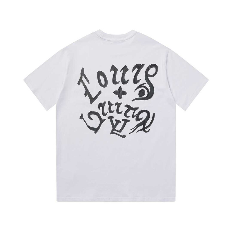 l**is V*t*n logo t-shirt white