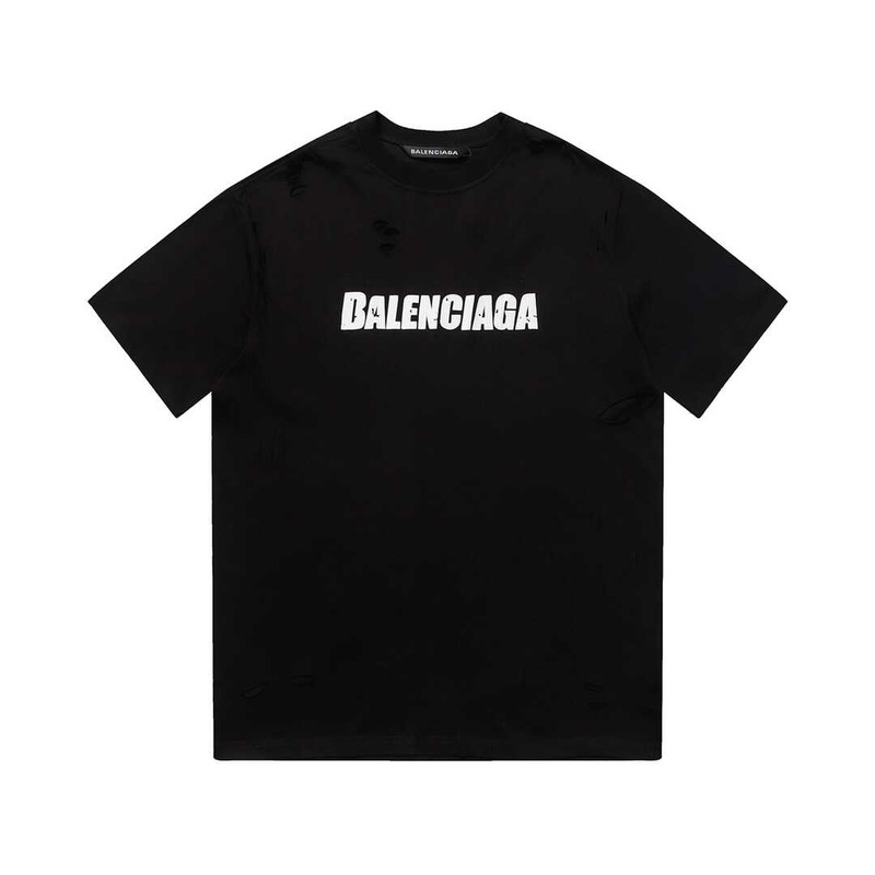 Ba*len*cia*ga bb pixel boxy t-shirt black