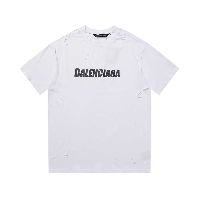 Ba*len*cia*ga bb pixel boxy t-shirt white