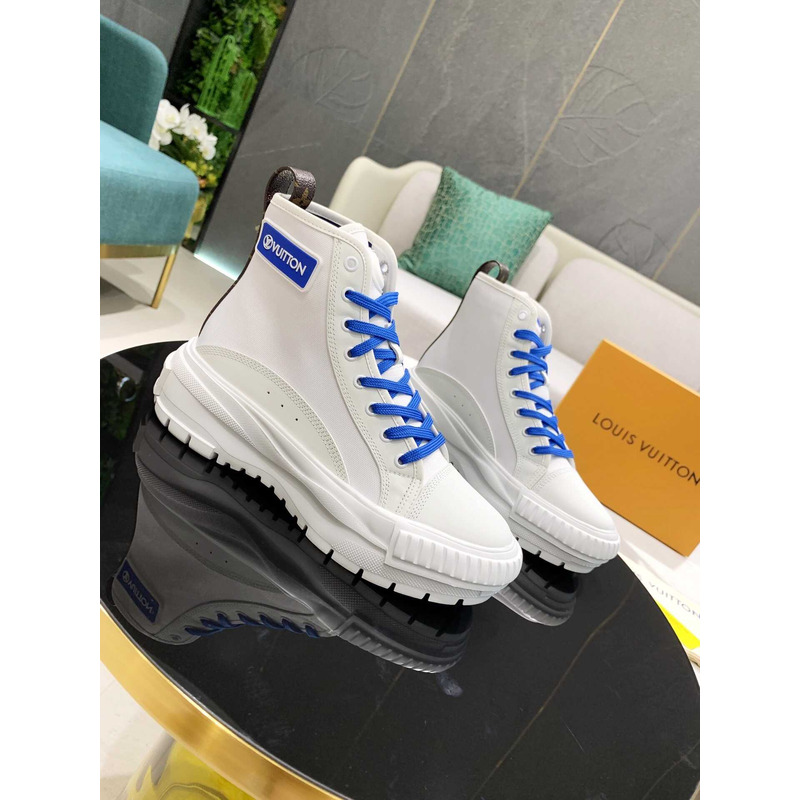 l**is V*t*n lv squad sneaker high top blue