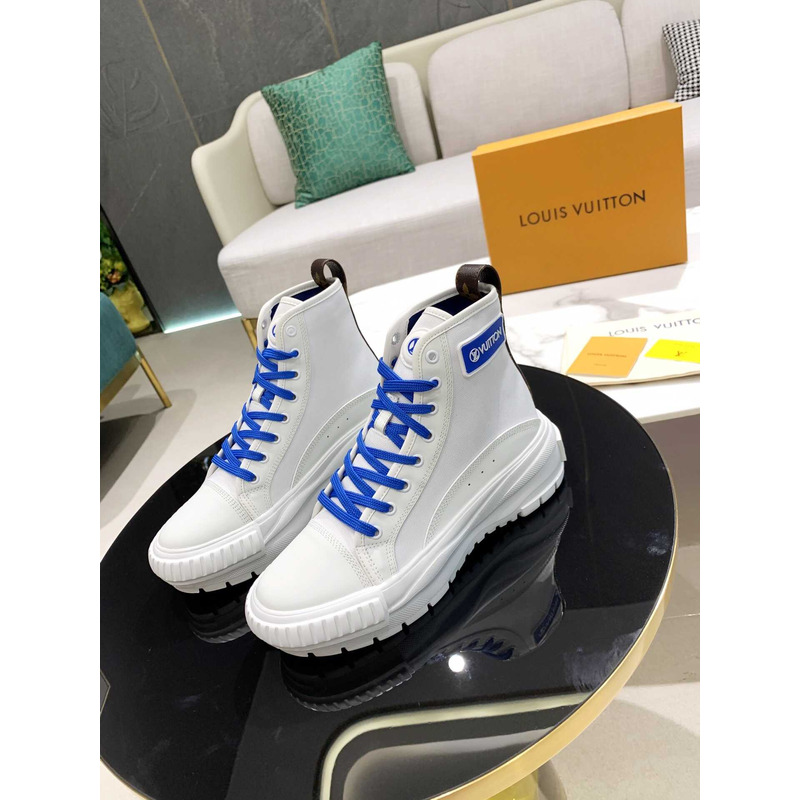 l**is V*t*n lv squad sneaker high top blue