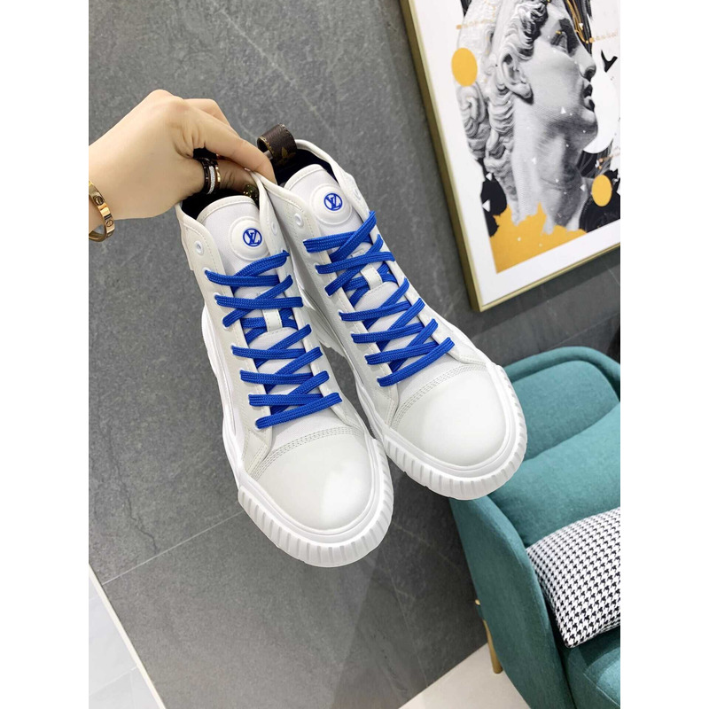 l**is V*t*n lv squad sneaker high top blue