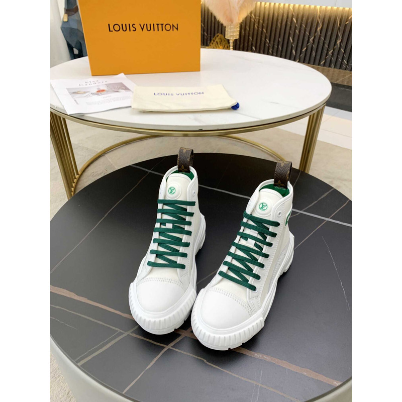 l**is V*t*n lv squad sneaker high top green