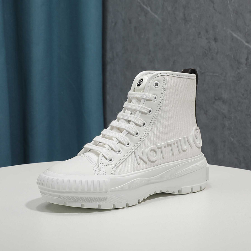 l**is V*t*n squad boot logo canvas white